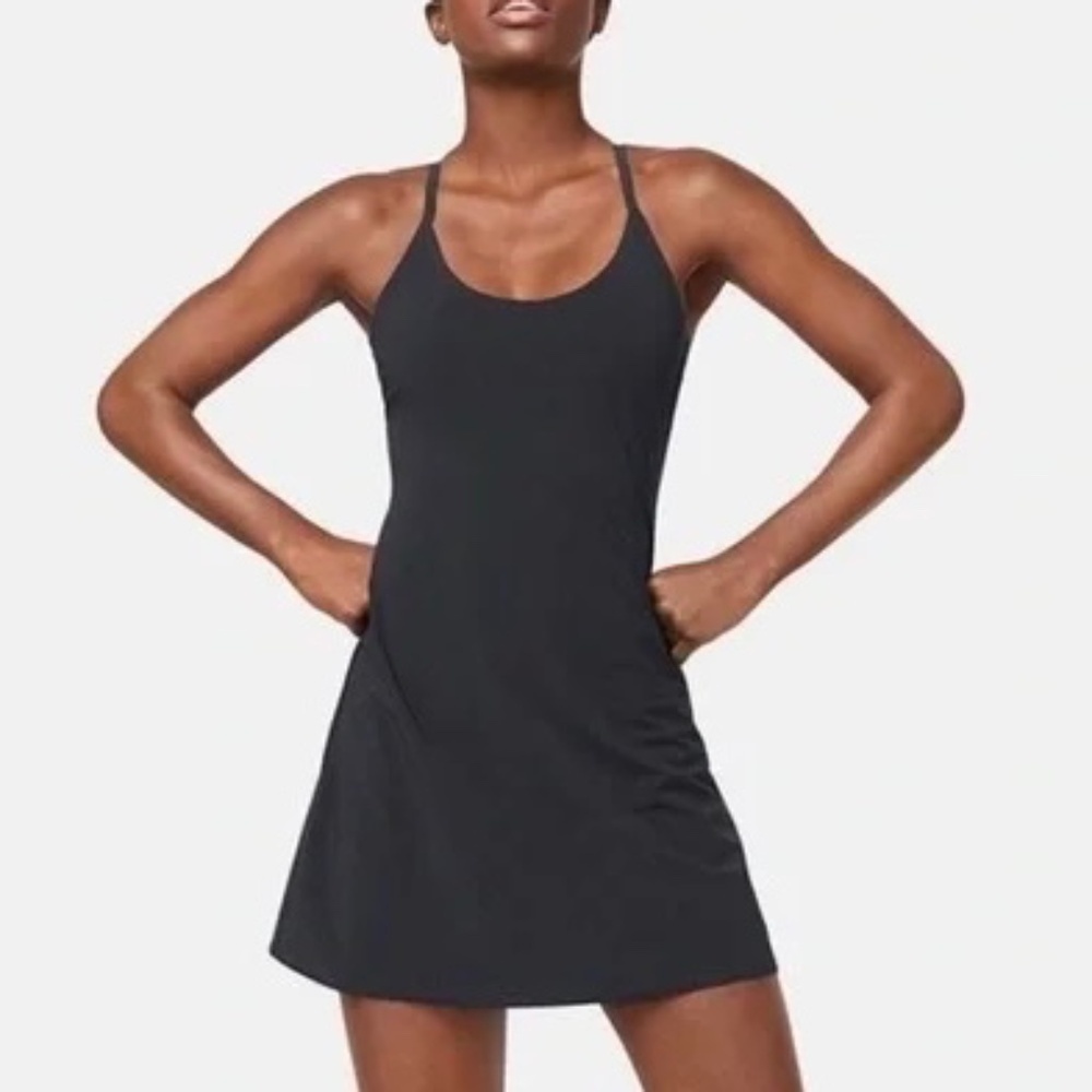 *FIRM PRICE* Outdoor Voices The Exercise Dress Charcoal/ Black